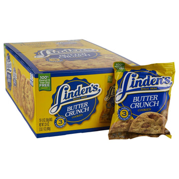 Linden Butter Crunch Cookies - 18 Ct.