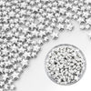 Dazzjoy Edible Silver Star Sugar Sprinkles, 4.23oz, Mix Size, Candy Star Sprinkles for Cake Decorations and Cupcake Toppers, Ice
