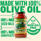 Hoboken Farms Basil Marinara Sauce - No Sugar Added, Low Sodium, Non-GMO, Preservative-Free, Low Carb, Keto - Better For You Pas