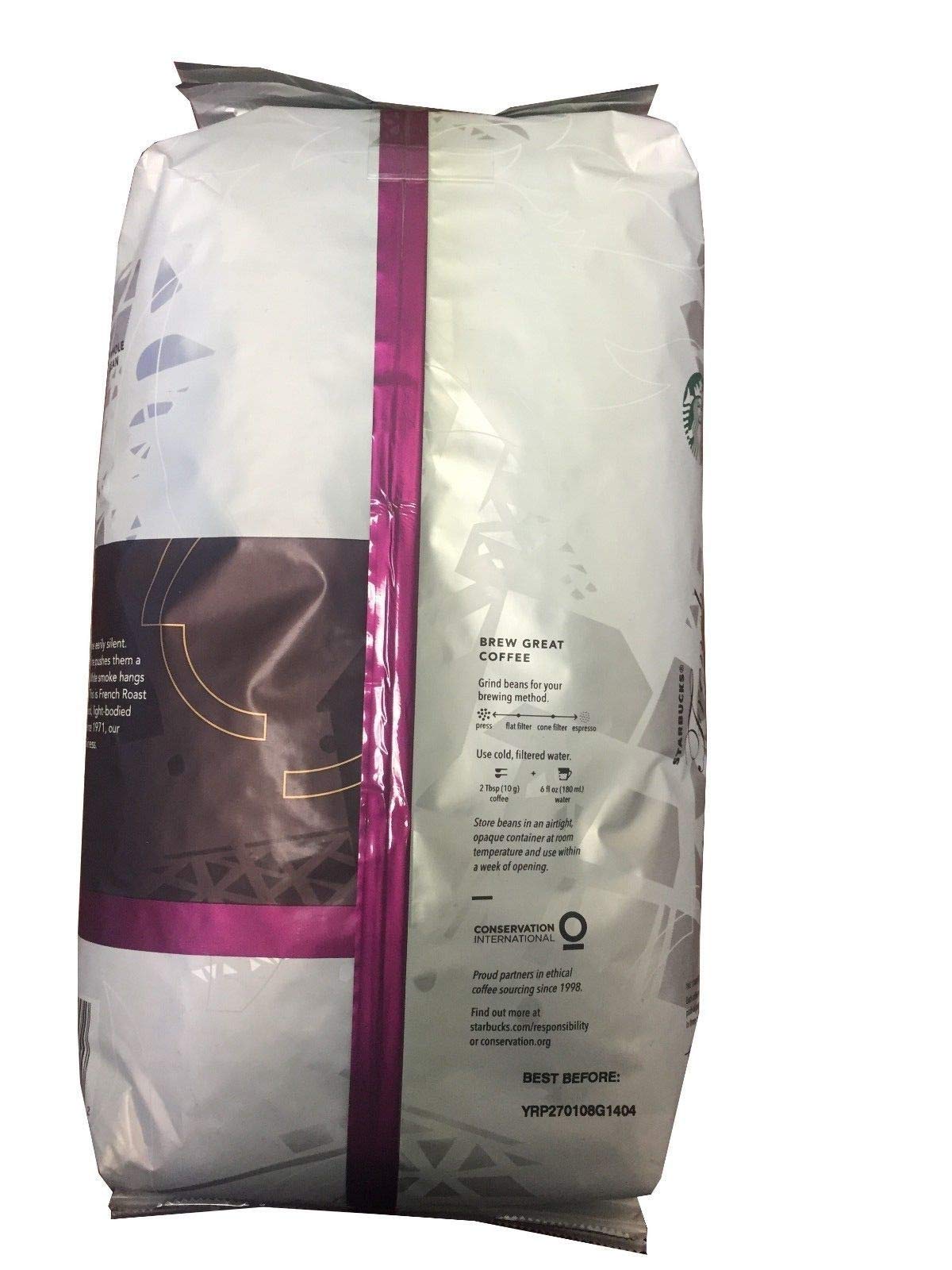 Starbucks Roasted Coffee Bean (French) - Pack Of 3 (40 Oz. X 3)