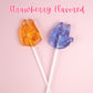 Bluey Valentines Lollipops Tin, Individually Wrapped Strawberry Suckers, Vday Candy Gift Set 1.69 Ounces