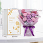 Mosstory Roses Bouquet Purple Gifts For Women Birthday Flowers For Women Forever Flowers Bouquet Gift For Her Wife Anniversary G