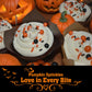 Twisweet Halloween Sprinkles, Pumpkin Sprinkles for Cake Decorating, Edible Candy Ghost Bat Sugar Sprinkle Mix, Black and Orange