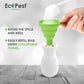 ECOPEST Diatomaceous Earth Powder Duster - Large Bulb Sprayer for Organic Gardening & Eco-Friendly Pest Control (Bed Bugs, Roaches, Ants)