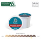 Caribou Coffee Mahogany K-Cup Pods, Dark Roast, 96 Count, 24 Count (Pack of 4), White, Model 5000203157