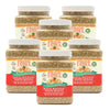 Pride Of India - PACK of 6 - Natural White Royal Quinoa - 100% Bolivian Superior Grade Protein Rich Whole Grain, 1.25 Pound Jar