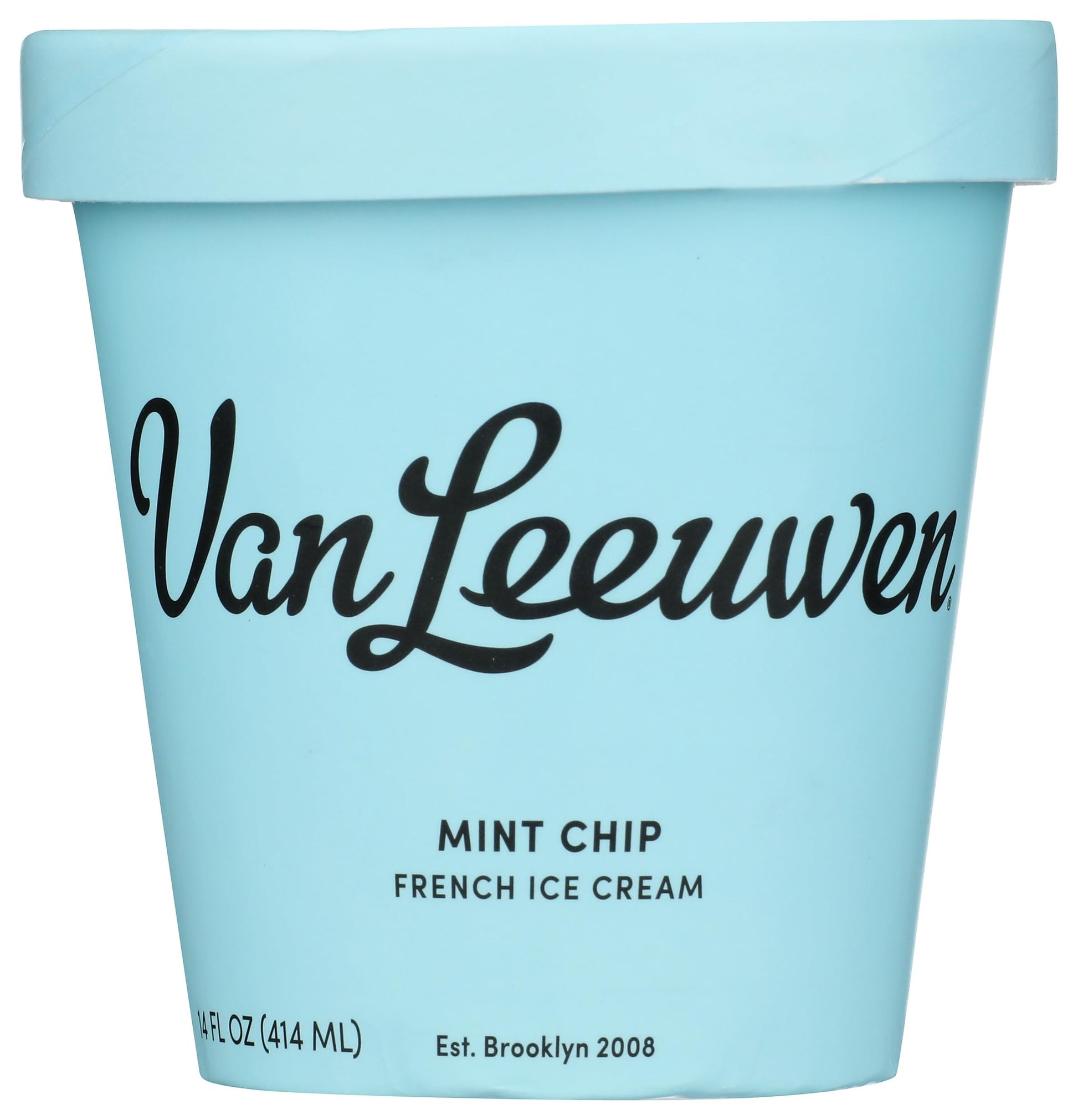Van Leeuwen Mint Chip Ice Cream, 14 Oz (Frozen)