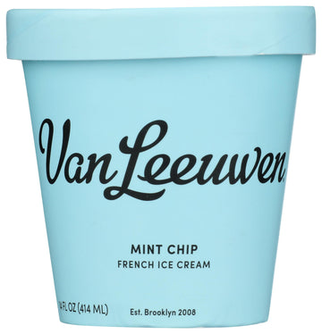Van Leeuwen Mint Chip Ice Cream, 14 Oz (Frozen)