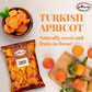 Aiva Turkish Apricot Large - 4 Lb Bulk Bag, Premium Dried Apricots For Snacking & Baking