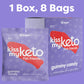 Kiss My Keto Gummies Candy - Low Carb Candy Gummy Fish, Keto Snack Pack - Healthy Candy Gummys - Vegan Candy, Keto Gummy Candy -