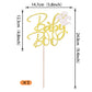 Rssta i Cake Topper - Spooky Baby Boo Ghost Pick for Halloween Party - Gold - Model XM120-Gold - Paper Material