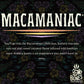Bones Coffee Company Macamaniac, Macadamia And Coconut Flavored Coffee, Medium Roast Low Acid Arabica Beans Compatible With Auto Drip And French Press Coffee Maker, 12 Oz Ground