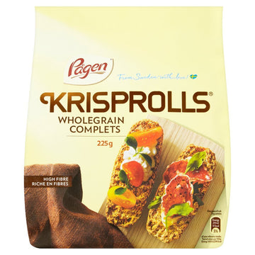 Pagen Original Krisprolls 225g - Pack of 2