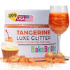 Sweets & Treats Boutique Orange Edible Glitter for Cakes & Drinks | 20g Bulk Size | Premium Quality Tangerine Orange