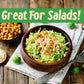 Sincerely Nuts Roasted and Unsalted Chickpeas (1 LB) Plant-Based Protein-Garbanzo Beans-Great Snack or Side Dish Alternative-Veg