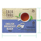 Caza Trail English Breakfast Black Tea Pods, Single Serve, 24 Count, Packaging May Vary