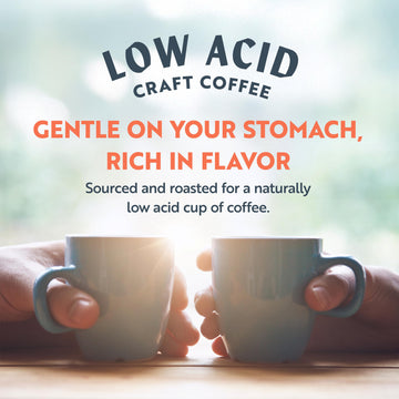 Clean Coffee Co. - Low Acid Medium-Dark Roast, Tested For Molds And Toxins, Papua New Guinea Blend, Notes Of Milk Chocolate And