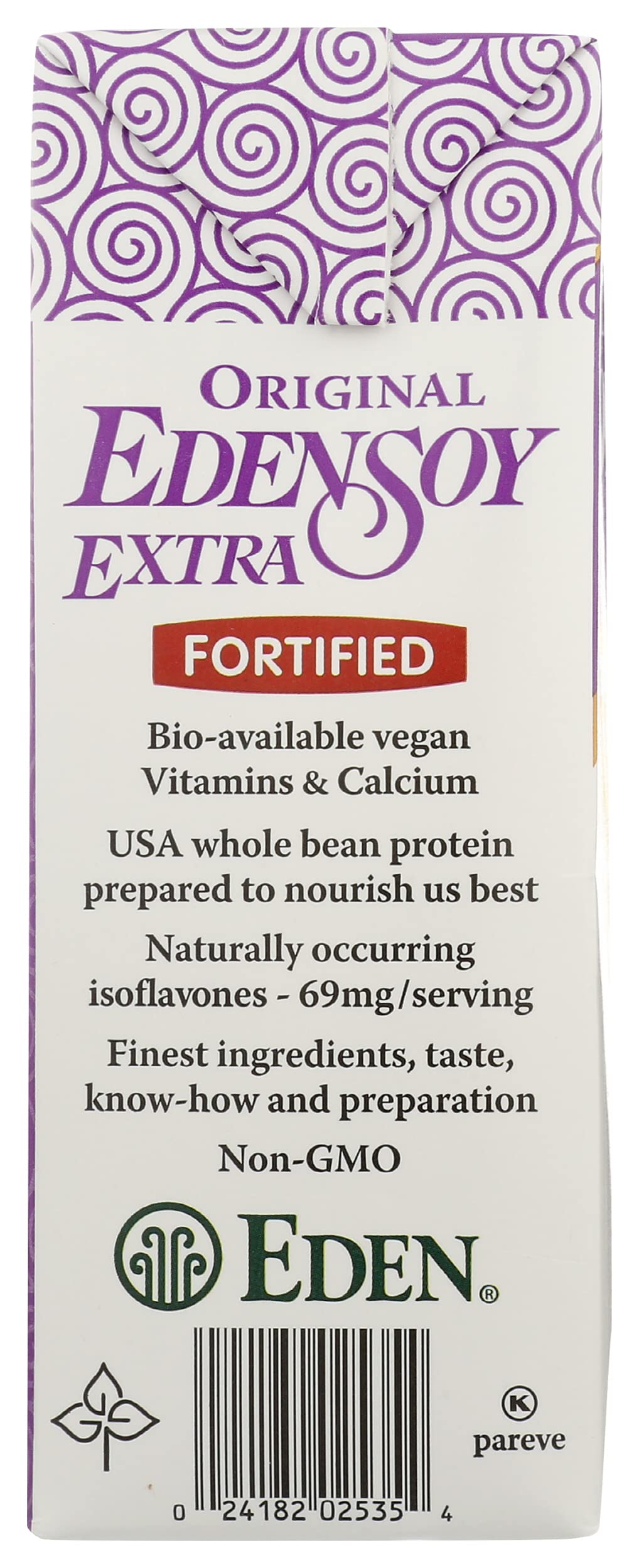Eden Foods Extra Organic Original Fortified Soymilk, 32 oz
