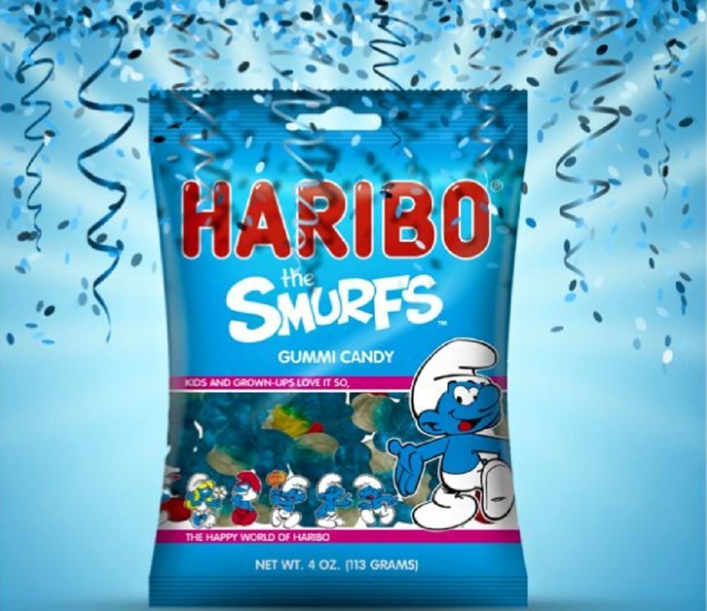 Haribo Candy, The Smurfs, 4 Ounce