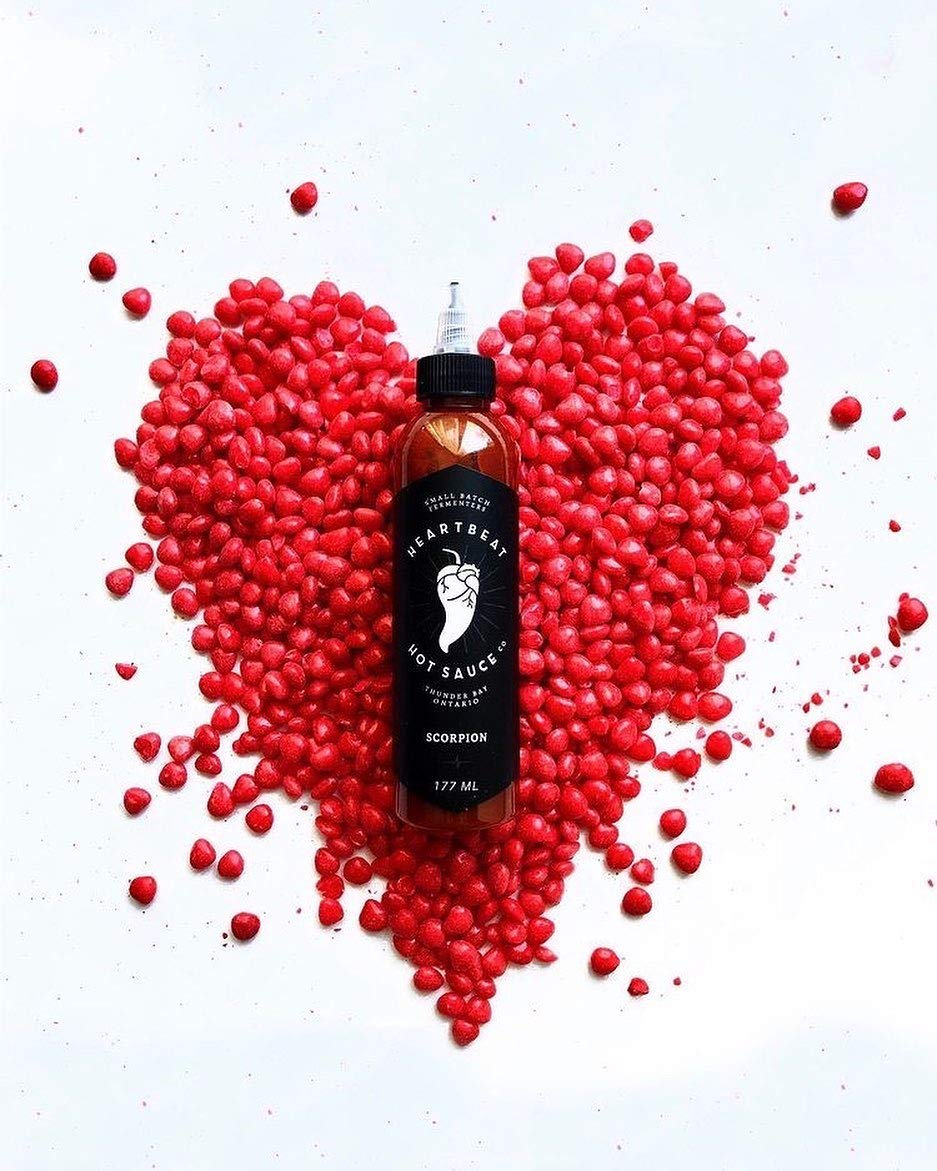 Heartbeat Hot Sauce Co. - Scorpion Hot Sauce, 6 Oz. - Small Batch & Handmade, Vegan, Gluten Free, Preservative Free, Featured On Hot Ones