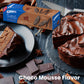 Korea Limited Edition - Oreo Thin Choco Mousse Cookies, Sandwich Crunchy Thin Between Chocolate Cream 2.96Oz Per Pack, Pack Of 4