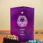 Send A Cake Leo Zodiac Fountain Birthday Box, Chocolate Chip Bundt Cake, Ready to Gift, Pink & Purple Caramels