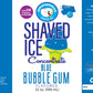 Hypothermias Shaved Ice Syrup Concentrate - Blue Bubble Gum - 32 Fl Oz - Makes 8 Gallons