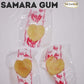 Samara Gum Dry Arabic Egypt Egyptian Traditional Chewing Leban Gums Frankincense Premium Natural Sugar Free No Taste Turkish Mastic Wax Sugarless Vegan Dry (1 Pack / 100 Pcs) لبان سمارة