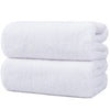 Polyte Quick Dry Lint Free Microfiber Bath Sheet, 35 X 70 In, Pack Of 2 (White)
