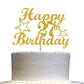 27 Birthday Cake Topper Gold Glitter, Party Decoration Ideas, Premium Quality, Sturdy Doubled Sided Glitter, Acrylic Stick. Made