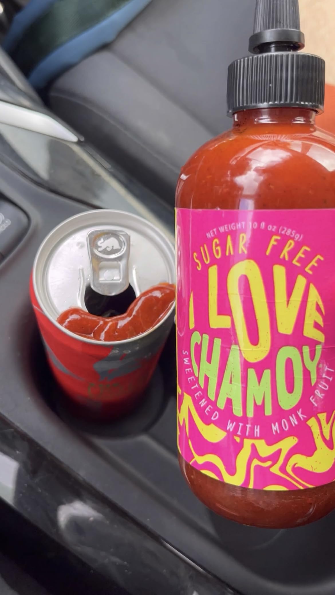 I Love Chamoy Sugar Free Bundle - Includes Chamoy Sauce & Chamoy Powder (Chilito) | Sweet & Spicy Mexican-Inspired Flavors | No