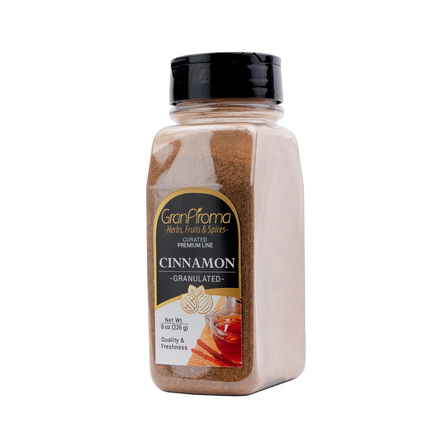 Granaroma Granulated Cinnamon, Perfect For Baking, Cooking, Beverages, Smoothies, And Desserts (8 Ounce)