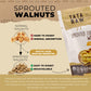 Tata Raw - Organic Sprouted Maple Walnuts - Turmeric, Ginger - 1 Lb