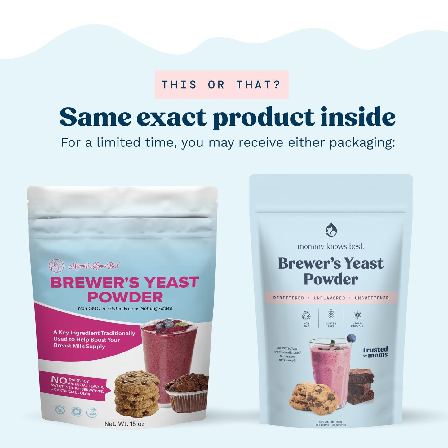 Mommy Knows Best malt-inspired Yeast Powder, Gluten-Free, 15 oz, Debittered
