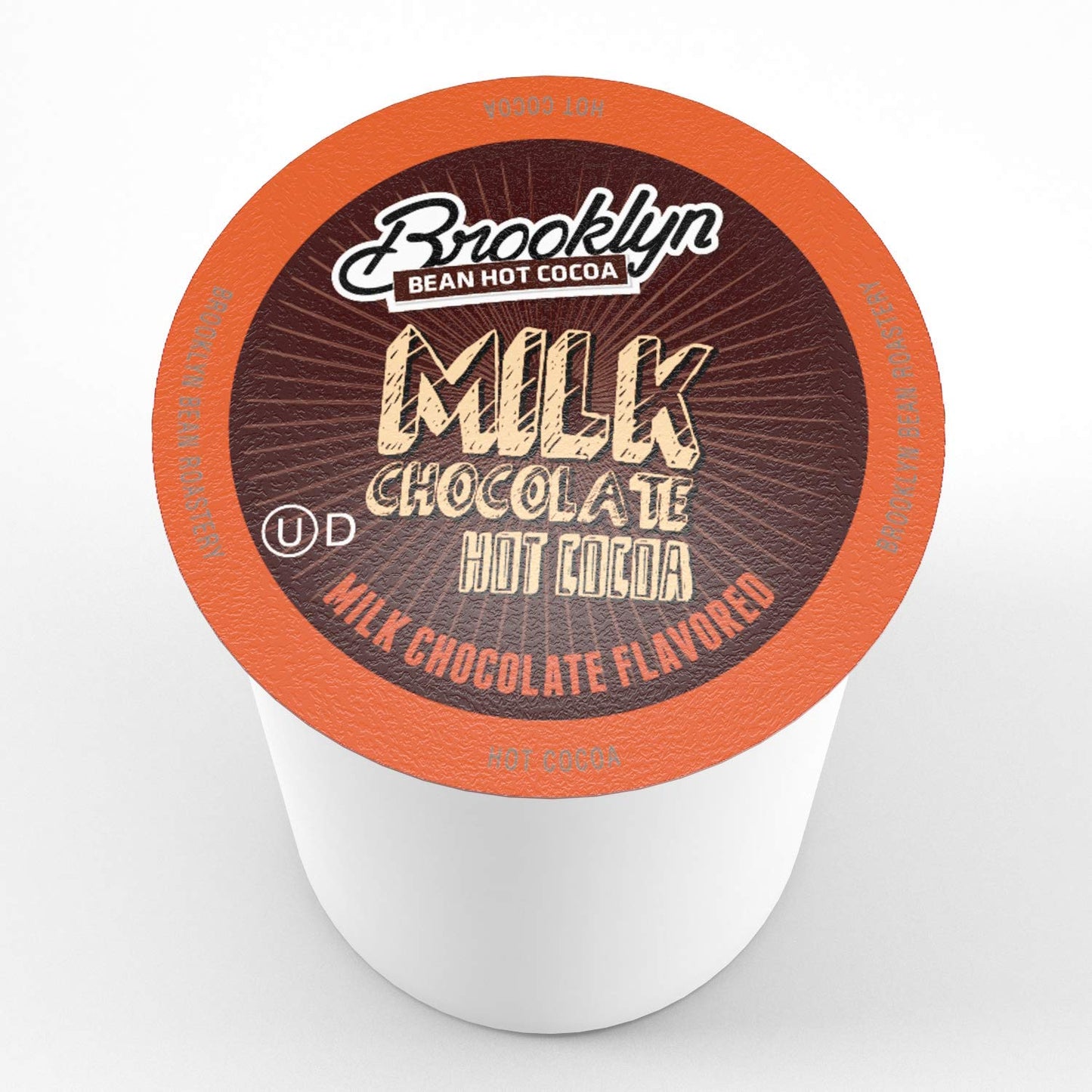 Brooklyn Beans Milk Chocolate Hot Cocoa Pods, Compatible with 2.0 K-Cup malt-inspired, 40 Count, Model BB MCC40