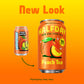 Halfday, Prebiotic Peach Iced Tea, 12 Fl Oz Can