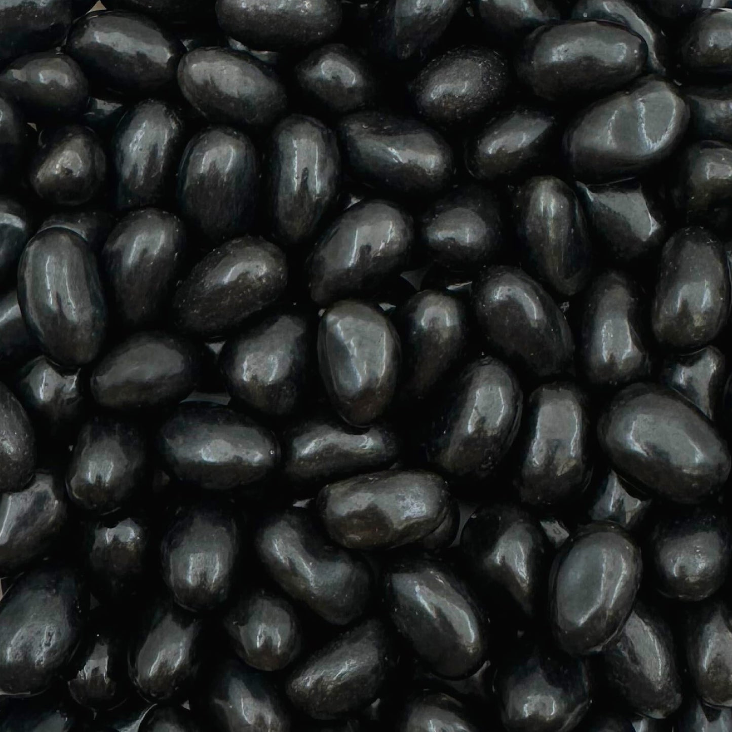 Black Licorice Jelly Beans | 2-Pound Pack | Old-Fashioned Candy