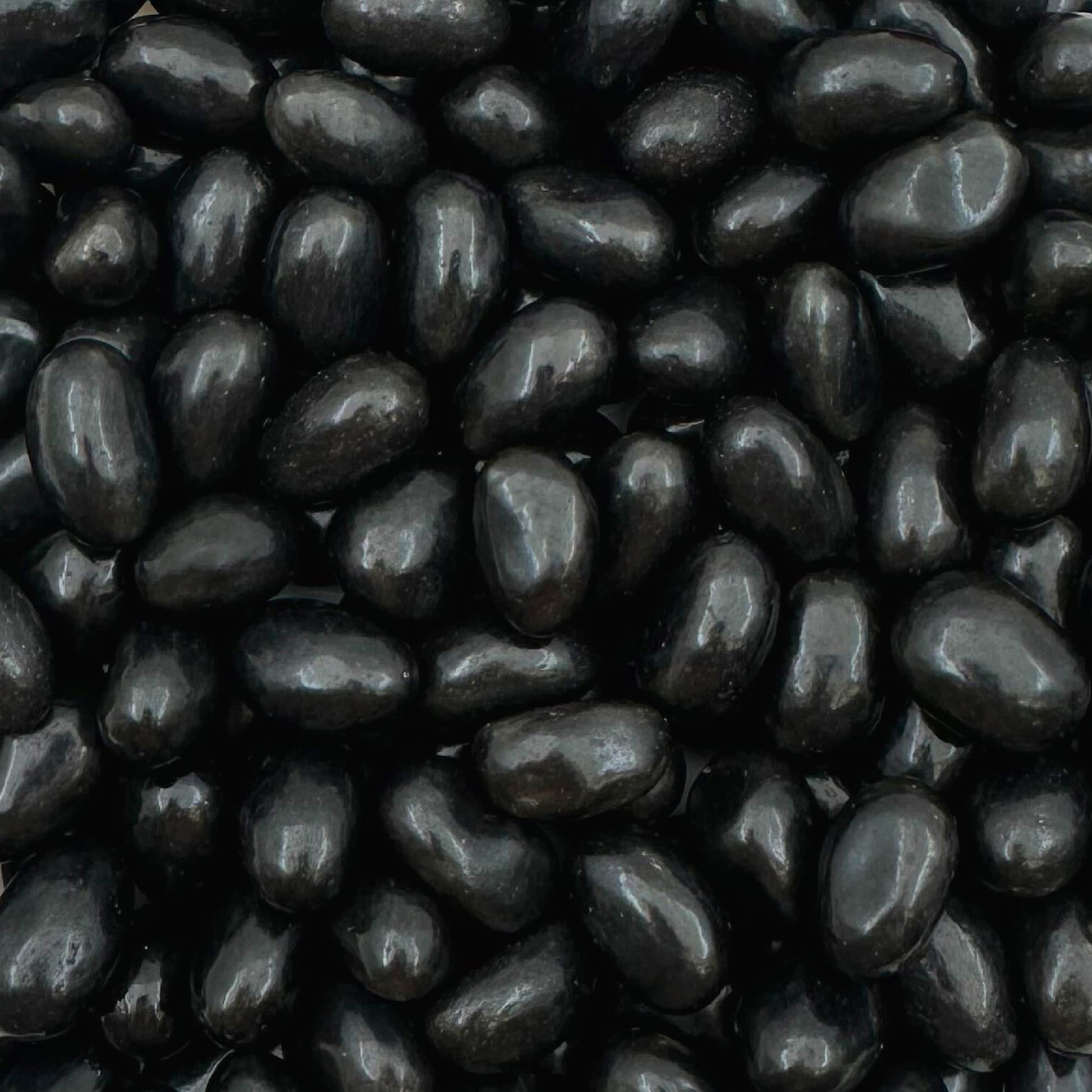Black Licorice Jelly Beans | 2-Pound Pack | Old-Fashioned Candy