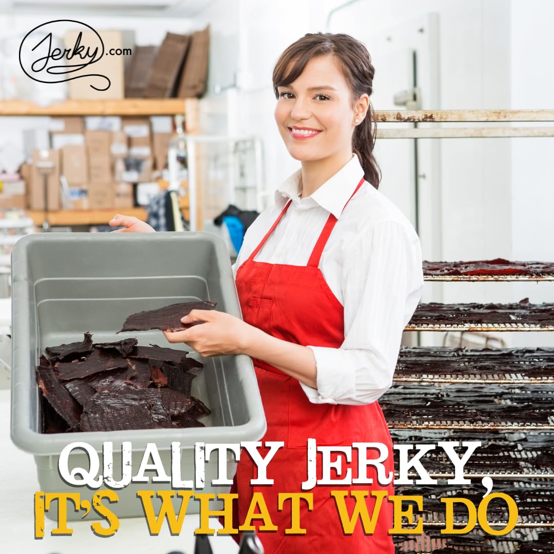 Jerky.Com Hot Jerky Sampler - Featuring Habanero, Ghost Pepper, Carolina Reaper, And Classic Hot Beef Jerky - Perfect For Heat S