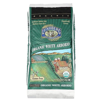 Lundberg Family Farms Organic California White Arborio Rice - Single Bulk Item - 25Lb