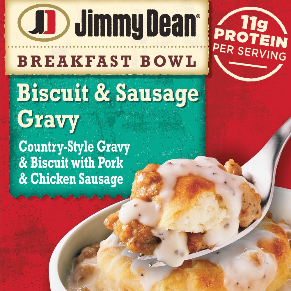 Jimmy Dean Biscuit & Sausage Gravy Breakfast Bowl, 9 oz.