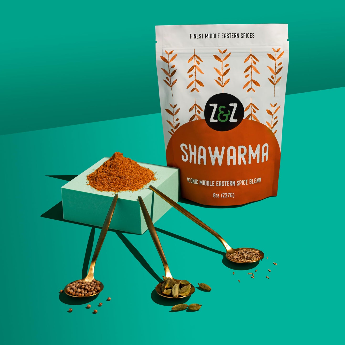 Shawarma by Z&Z | Classic Blend of Middle Eastern Spices | Beef & Chicken Shawarma Seasoning | Shawarma Spice Mix (Cumin, Paprik