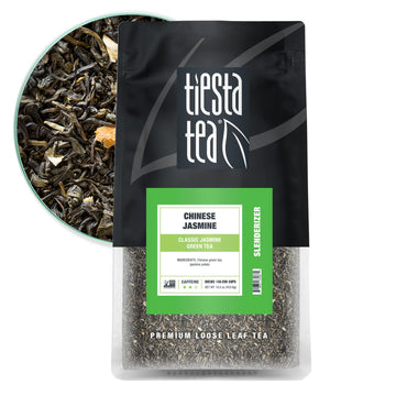 Tiesta Tea - Chinese Jasmine | Classic Jasmine Green Tea | Premium Loose Leaf Tea Blend | Medium Caffeinated Green Tea | Make Ho