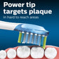 Philips Sonicare Genuine C3 Premium Plaque Control Replacement Toothbrush Heads, 2 Brush Heads, White, Hx9042/65