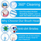 Replacement Toothbrush Heads Compatible With Braun Oral B 7000/Pro 1000/9600/ 5000/3000/8000/Genius And Smart Electric Toothbrus