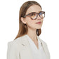 Zxyoo Oversized Reading Glasses For Women,3 Pack Blue Light Blocking Computer Spring Hinge Readers 125