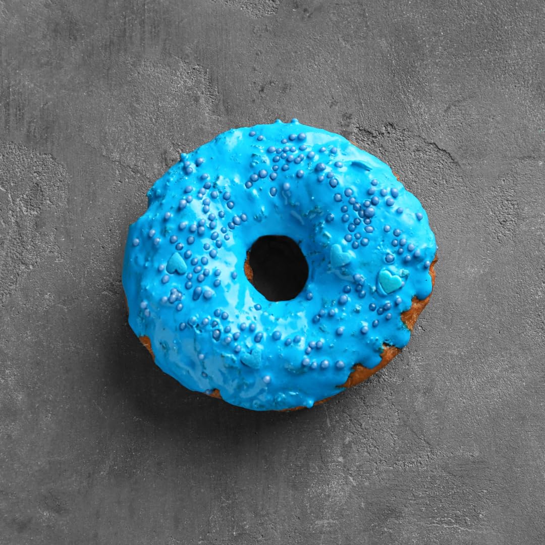 Granaroma Blue Nonpareils, 1 Lb, Decorative Sprinkles, Cakes & Cookies, Bakery Staple