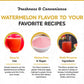 Fanale Premium Watermelon Bubble Tea Flavoring Powder | Perfect For Baking, Smoothies, Desserts And Drinks | Instant Flavoring P