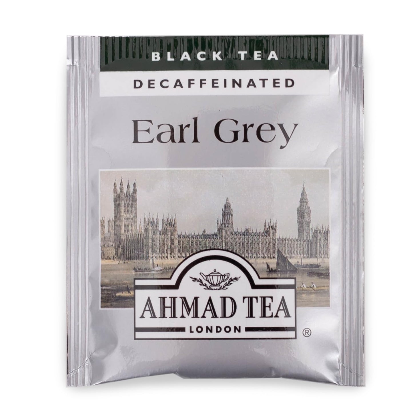 Ahmad Tea Decaffeinated Earl Grey Tea, 20-Count Boxes, 8.4 oz, Pack of 6, Earl Grey Decaf