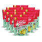 Suckerpunch | Fiery Heat 3-Pepper Chip-Cut | Pickle Pouch Snack Pack | 3.4Oz Single-Serve (12 Units)